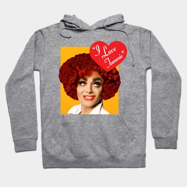 I Love Tammie Brown Hoodie by aespinel